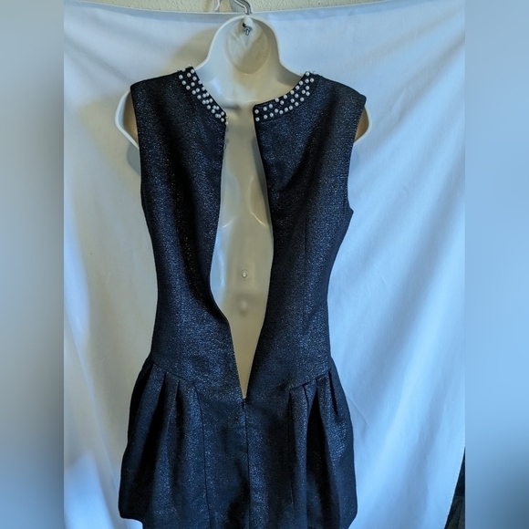 Forever 21 Dress Size Small‎ Black Shimmer - Picture 6 of 8